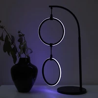 Nova Modern Hoops Led Table Lamp with Color Changing Function (24")
