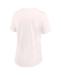 Women's Fanatics Oatmeal Washington Commanders Motivating Force V-Neck T-shirt