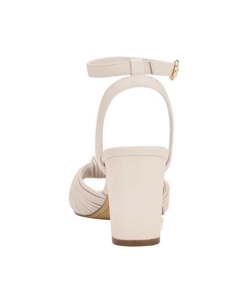 Tommy Hilfiger Women's Sarifina Knotted Block Heel Sandals