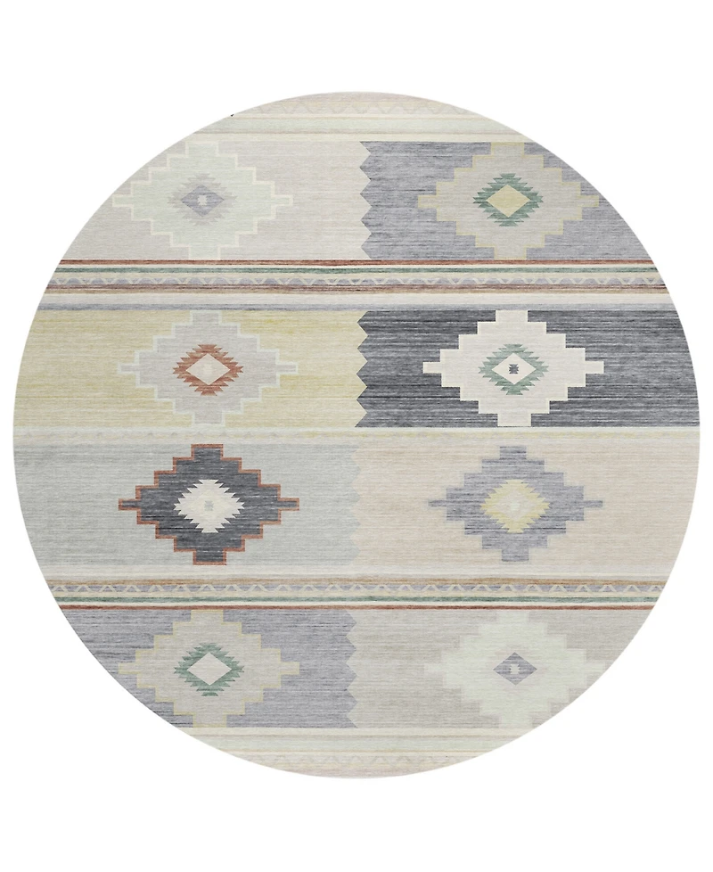 Dalyn Phoenix Washable PH1 8' x Round Area Rug
