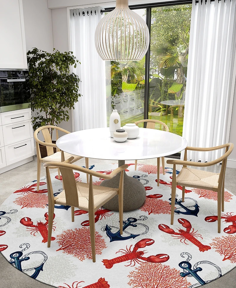 Dalyn Harbor HA4 8' x 8' Round Area Rug