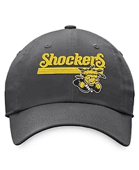 Men's Top of the World Charcoal Wichita State Shockers Slice Adjustable Hat