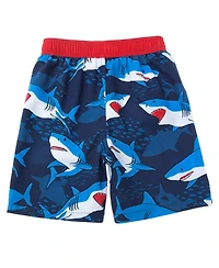 Rokka&Rolla Toddler Boys Swim Trunks with Mesh Liner Upf 50+