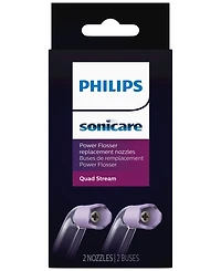 Philips 2-Pk. Sonicare Quad Stream Water Flosser Nozzle