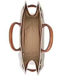 Lauren Ralph Lauren Canvas Extra-Large Devyn Tote Bag