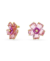 Swarovski Crystal Flower Florere Stud Earrings
