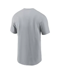 Men's Nike Gray Philadelphia Eagles 2022 Nfc Champions Trophy Collection T-shirt