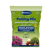 PittMoss Plentiful Peat-Free Potting Mix For Gardening, 10 Quart Bag