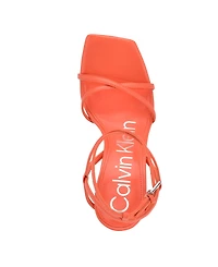 Calvin Klein Women's Tegin Strappy Dress High Heel Sandals