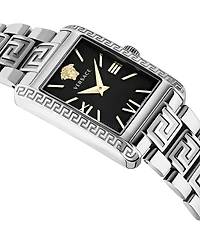 Versace Women's Swiss Tonneau Stainless Steel Bracelet Watch 23x33mm