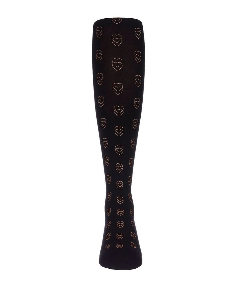 Feet Your Heart Out Printed Girls Tights