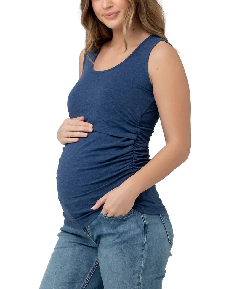 Maternity Organic Nursing Up Down Tank