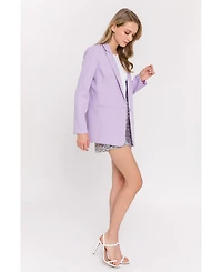 Women's Single Breasted Blazer