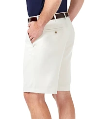 Haggar Men's Cool 18 Pro Flat Front Classic-Fit 9.5" Shorts