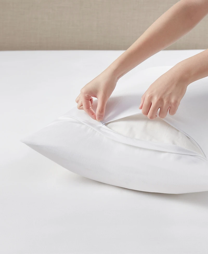 Charter Club 250 Thread Count 100% Cotton 2-Pack Pillow Protectors, King Exclusively at Macy's