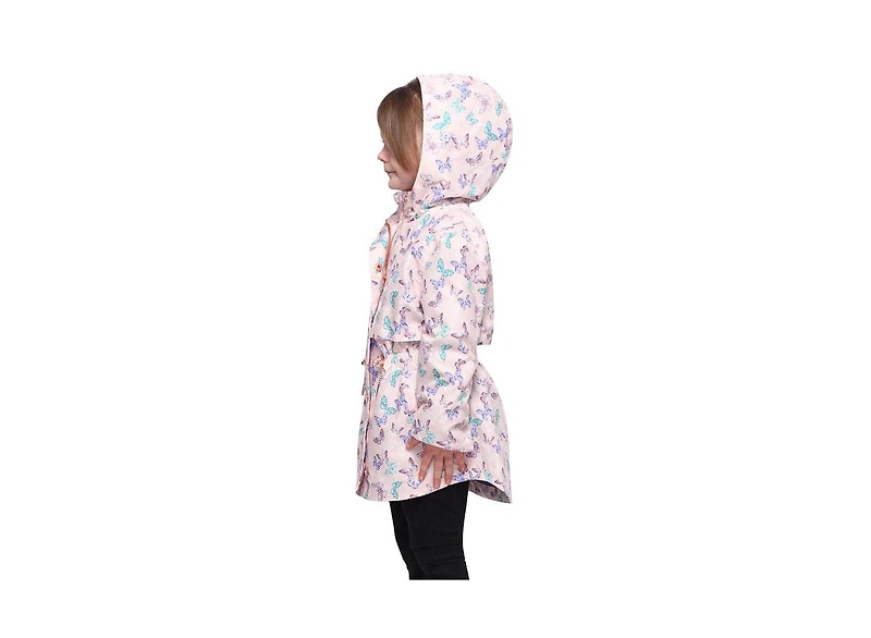 Rokka&Rolla Girls Lightweight Rain Jacket Trench Coat Xs-xl
