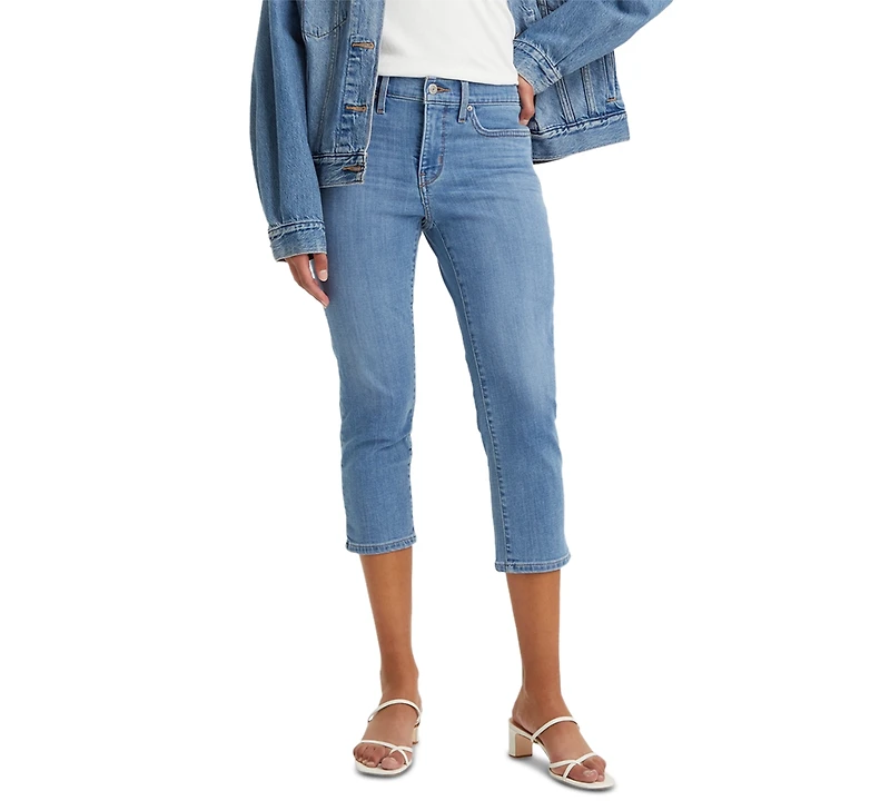 Levi's 311 Shaping Skinny Mid Rise Capri Jeans