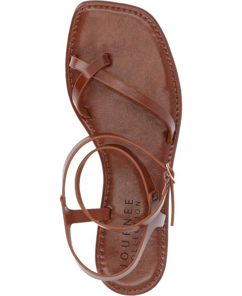 Journee Collection Women's Charra Strappy Sandals
