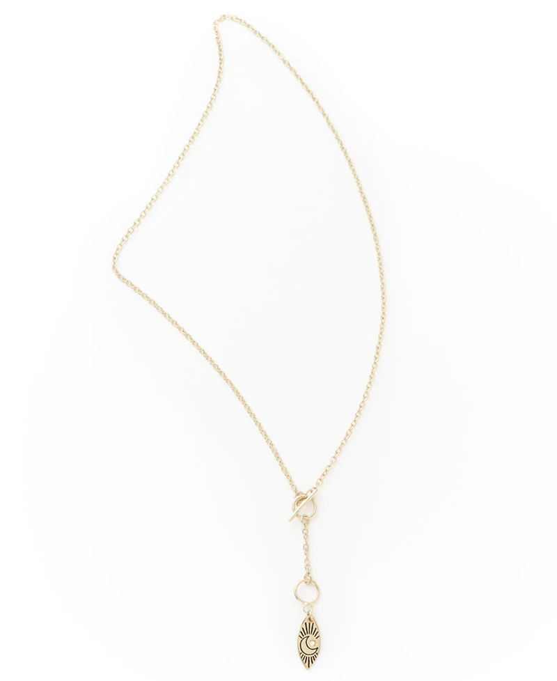 Matr Boomie Gold-Tone Moon Necklace