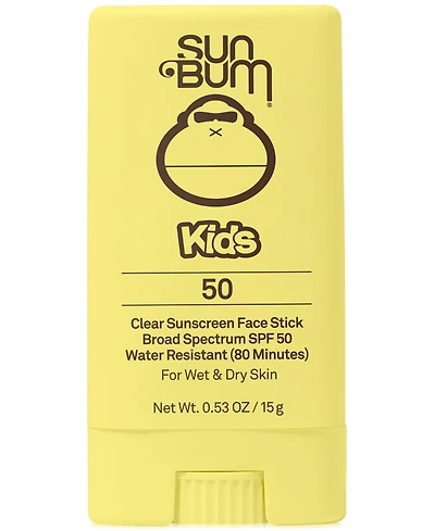 Sun Bum Kids Sunscreen Face Stick Spf 50, 0.53 oz.