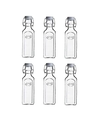Kilner Clip Top Bottle 10 oz, Set of 6
