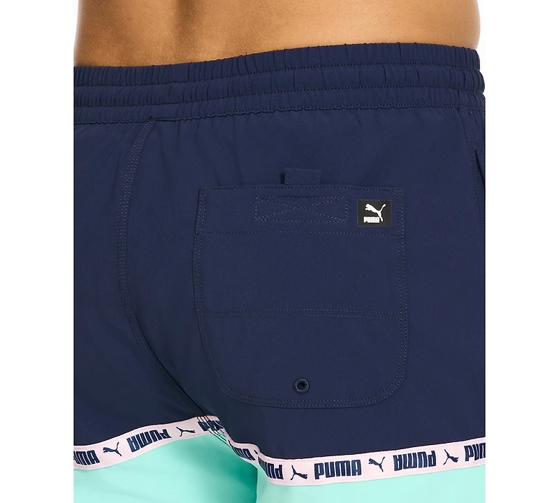 Puma Men's Colorblocked 9" Swim Trunks