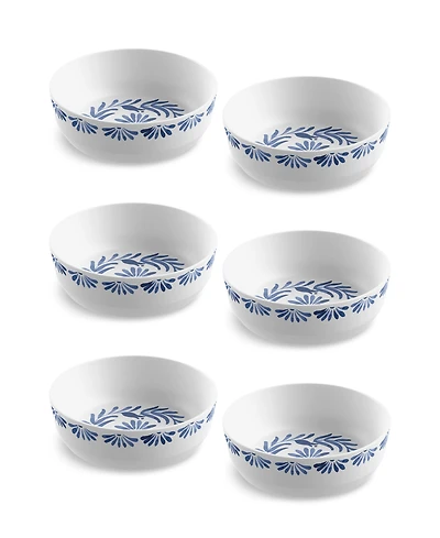 Abode Homewares Azul Dinner Bowl Set of 6