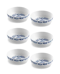 Abode Homewares Azul Dinner Bowl Set of 6