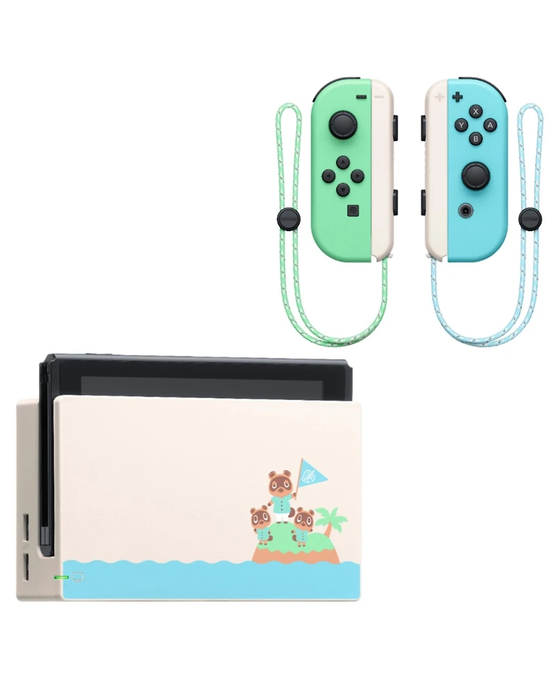 Nintendo Switch Animal Crossing: New Horizon Limited Edition Console with Carnival Games & Accessories
