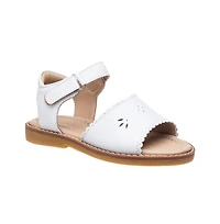 Elephantito Girls Classic Sandal with Scallop