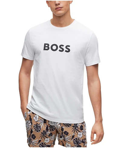 Boss by Hugo Men's Cotton-Jersey Regular-Fit T-Shirt