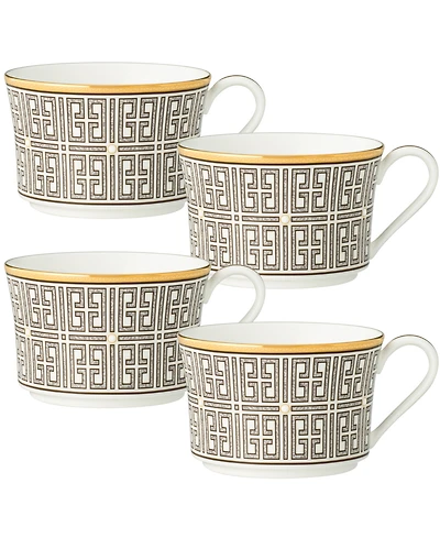 Noritake Infinity 4 Piece Cup Set, Service for