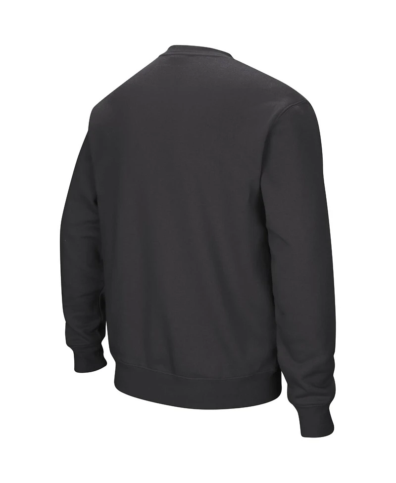 Colosseum Men's Georgetown Hoyas Arch and Logo Crew Neck Sweatshirt