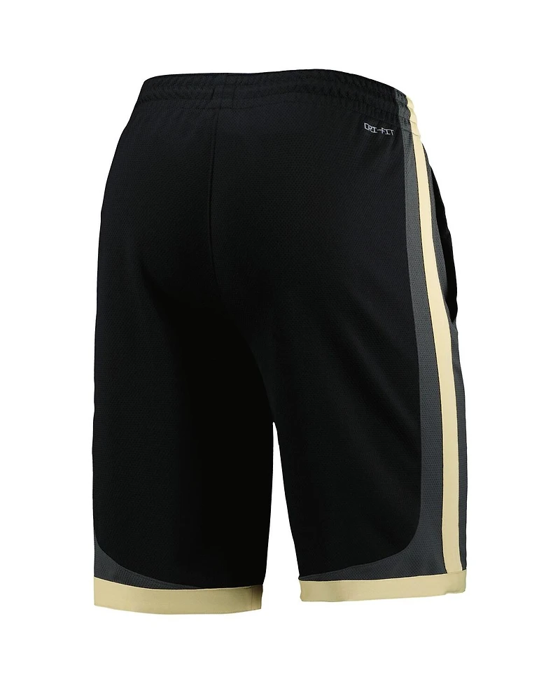 Men's Nike Black Purdue Boilermakers Replica Performance Shorts