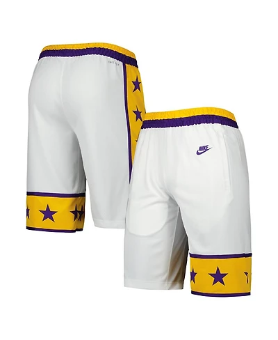 Men's Nike White Lsu Tigers Limited Retro Performance Shorts