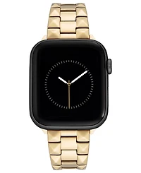 WITHit Gold-Tone Stainless Steel Pyramid Bracelet designed for Apple Watch 42mm (Series 10) & 38/40/41mm