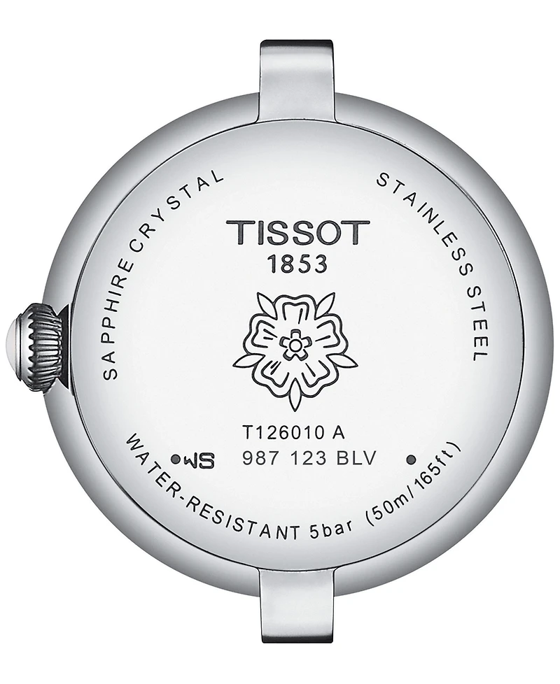 Tissot Women's Swiss Bellissima Stainless Steel Bracelet Watch 26mm