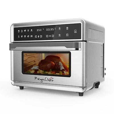 MegaChef 10 in 1 Electronic Multifunction 360 Degree Countertop Oven