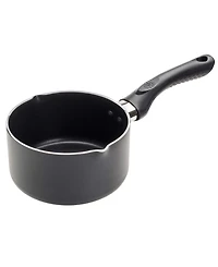 Ecolution Aluminum 1 Quart Evolve Non-Stick Saucepan with Pouring Spouts