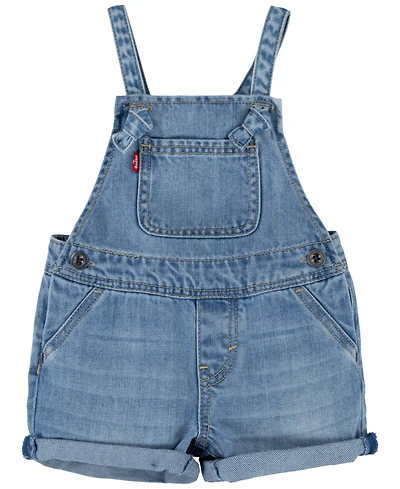 Levi's Baby Girl's Knot Strap Shortalls