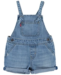 Levi's Baby Girl's Knot Strap Shortalls