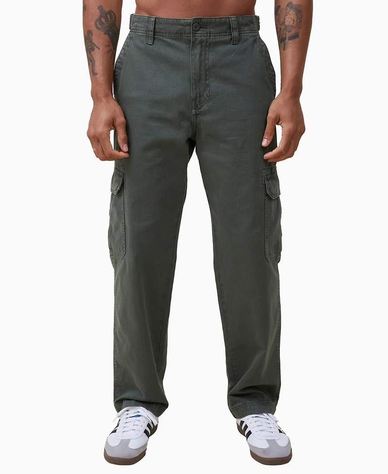 Cotton On Men's Tactical Cargo Pants