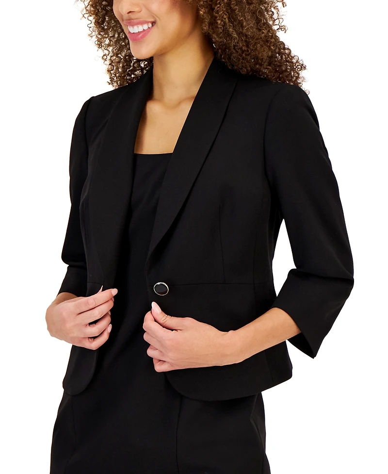 Le Suit Women's Shawl-Collar Jacket & Sheath Dress Suit