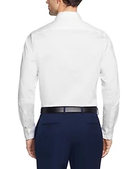 Tommy Hilfiger Men's Th Flex Slim Fit Wrinkle Free Stretch Twill Dress Shirt