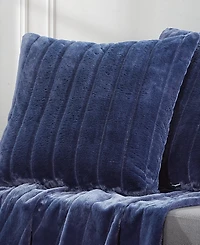 Karl Lagerfeld Paris Soft and Warm Channel Decorative Pillow Set, 26" x 26"