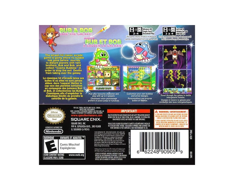 Space Bust-a-Move - Nintendo Ds