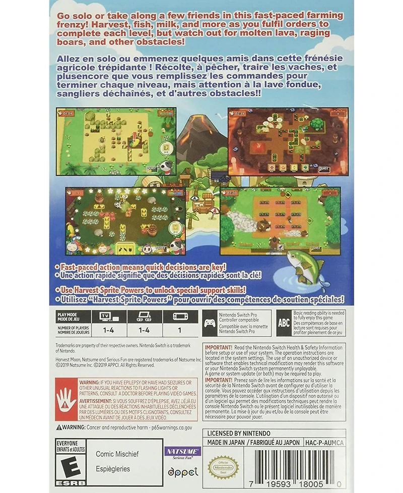 Natsume Harvest Moon: Mad Dash - Nintendo Switch Standard Edition