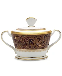 Noritake "Xavier Gold" Covered Sugar