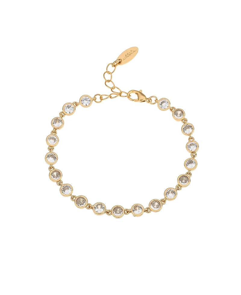 Ettika Everyday Cubic Zirconia Link Bracelet