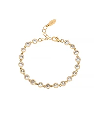 Ettika Everyday Cubic Zirconia Link Bracelet